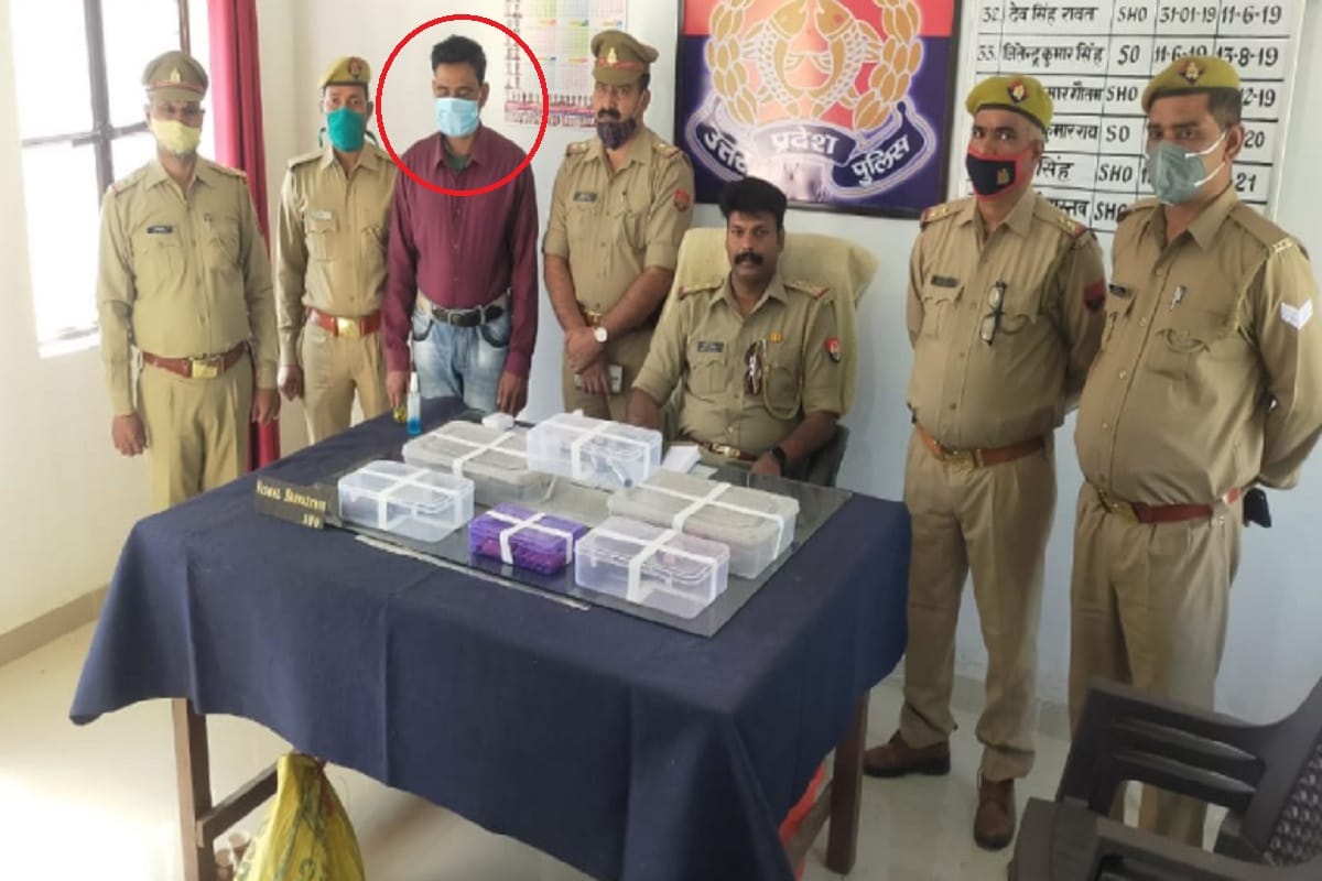 UP Crime News: accused Ikram has been arrested with illegal weapons in Saharanpur