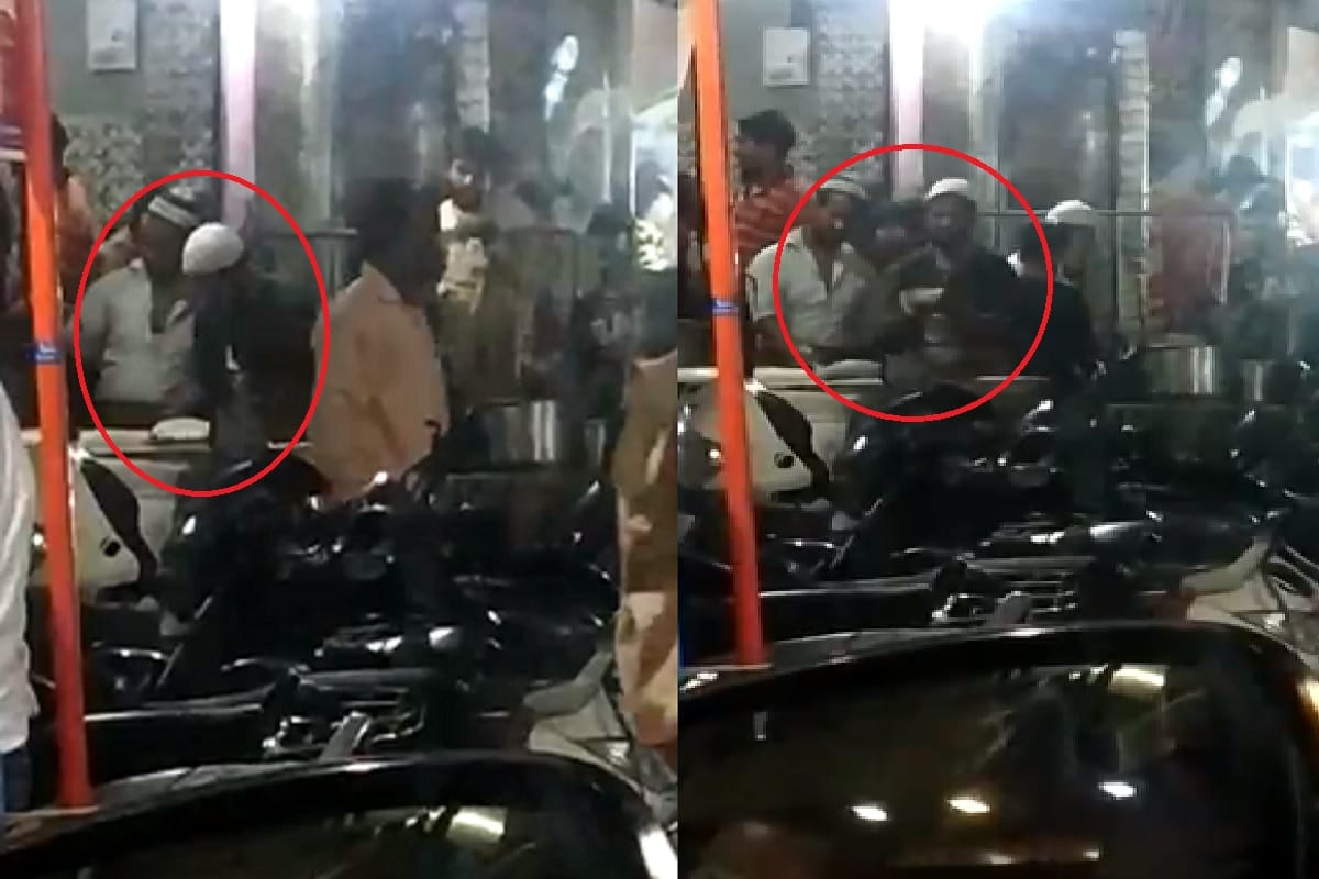The case of making bread by spitting has been revealed and two people have been detained in Shamli after Meerut