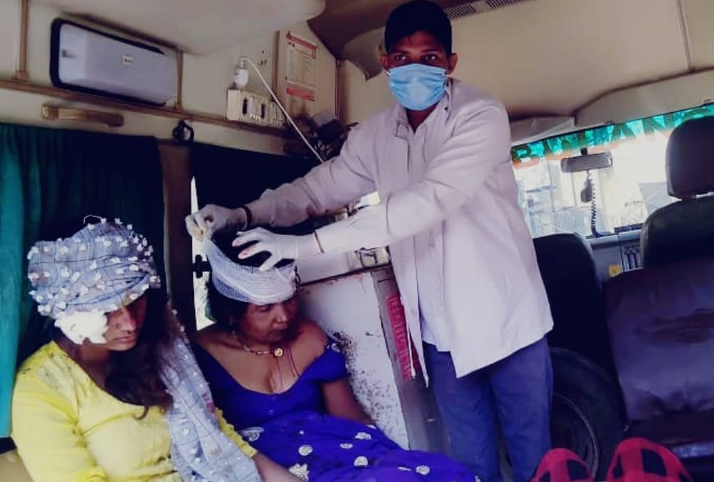 many injured in an accident in balrampur