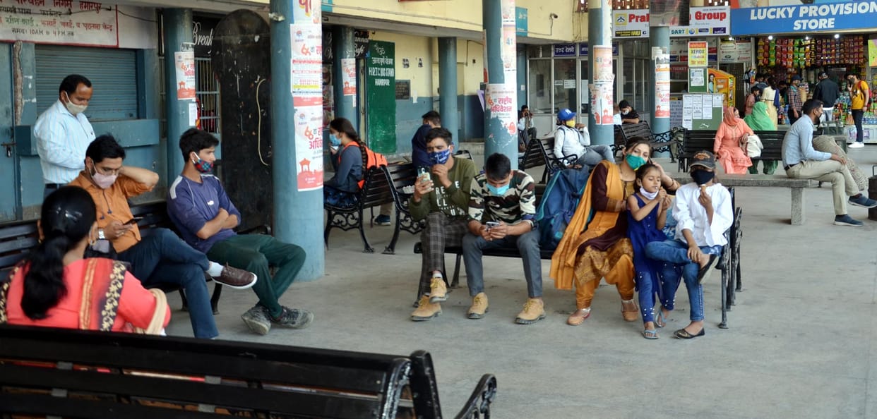 All the local routes remained closed on Sunday, passengers were in trouble