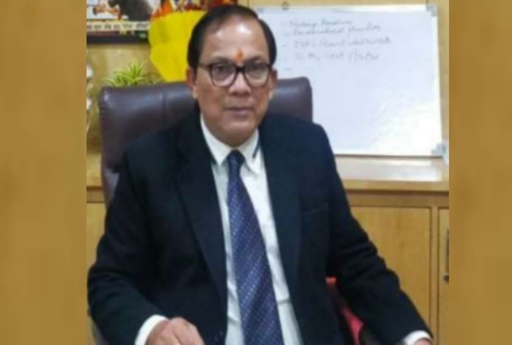 DG Health Dr DS Negi tested corona positive.