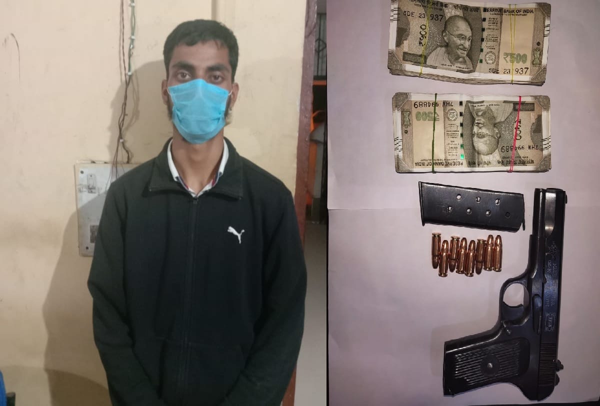 ISJK commander terrorist Malik Umaid Abdullah arrested in jammu kashmir