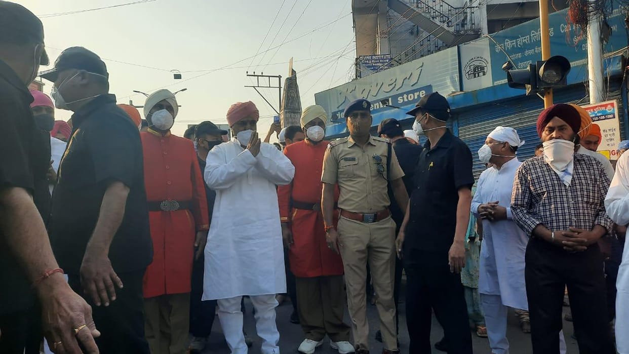 Dehradun jhanda mela 2021 News: nagar parikrama Today, after that jhanda mela completed