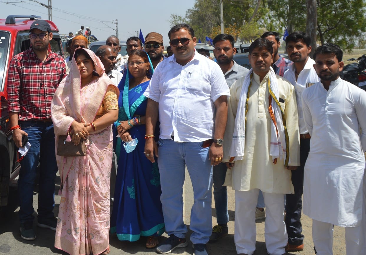 bsp also announced his favourate candidate