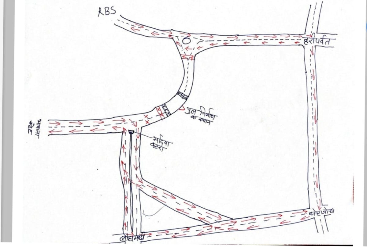 Madia Katra rail overbridge will not be closed yet in agra
