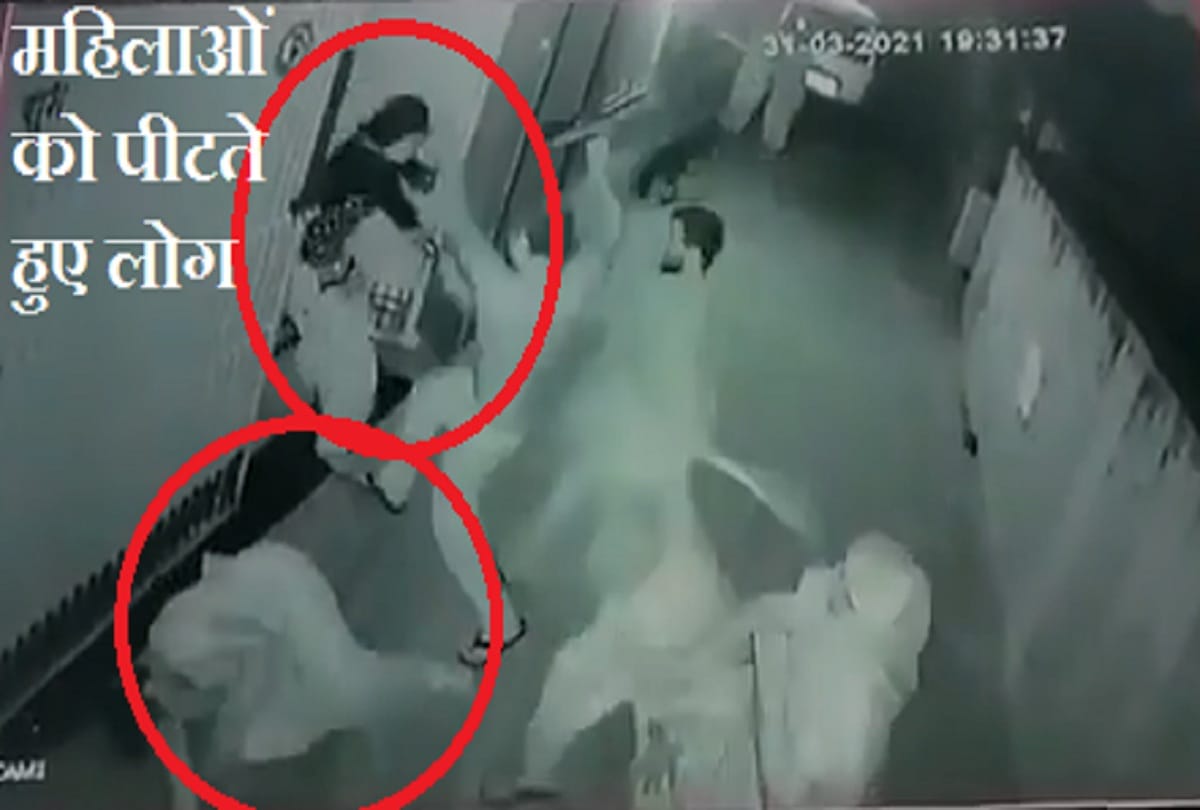 Attackers brutally beating mother-daughter in ghaziabad dog saved both lives