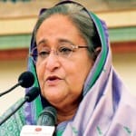बांग्लादेश की पीएम शेख हसीना