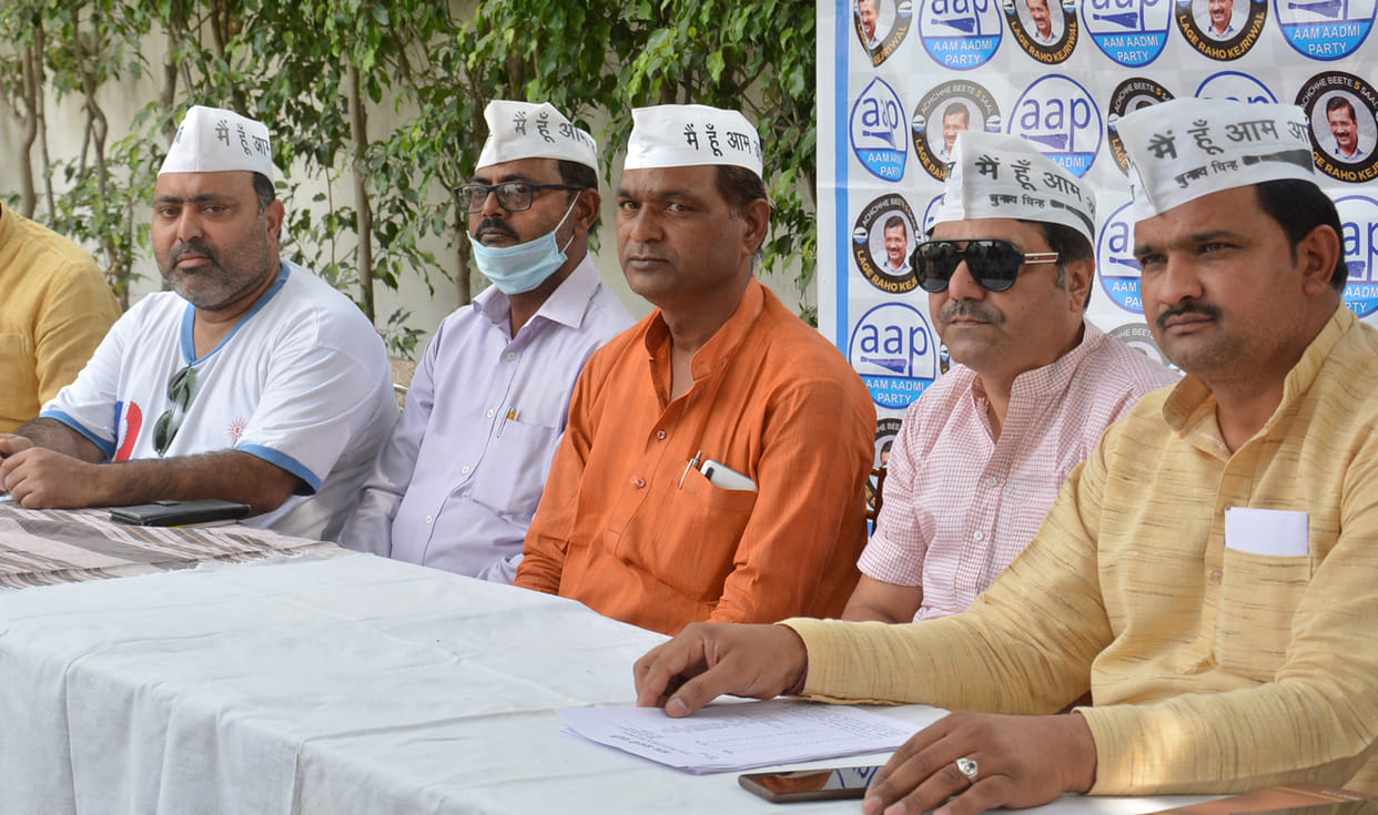 AAP fielded candidates on 20 wards