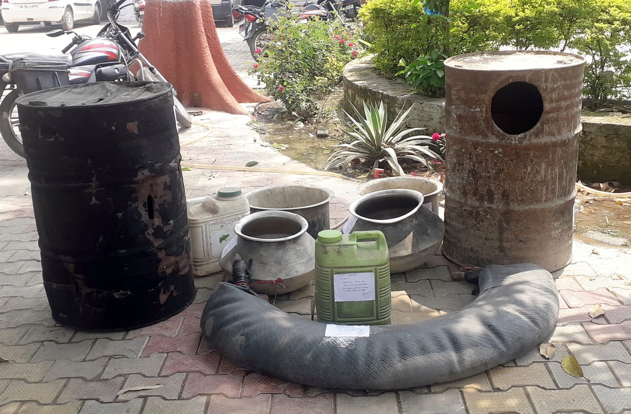Wine furnace caught in Ladduwala forest