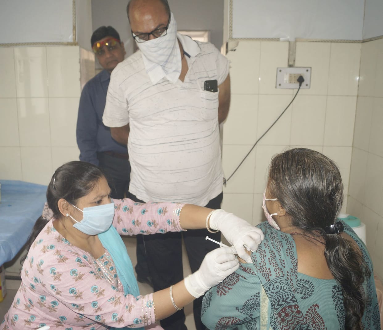 13,509 people underwent vaccination in the district