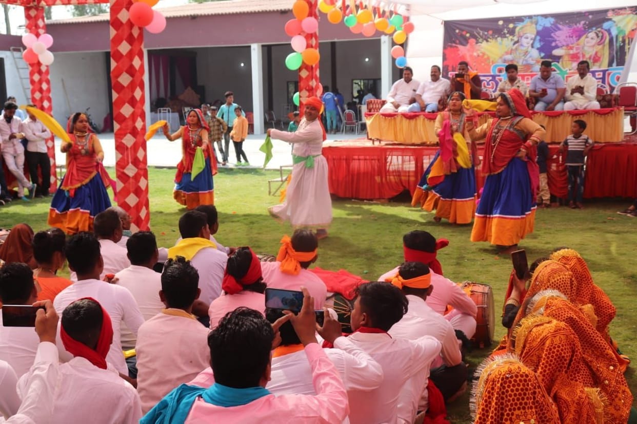 Cultural programme in Kashipur.