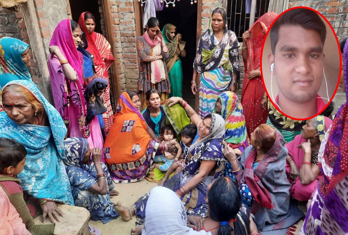 young man dead body found before sister marriage in deoria