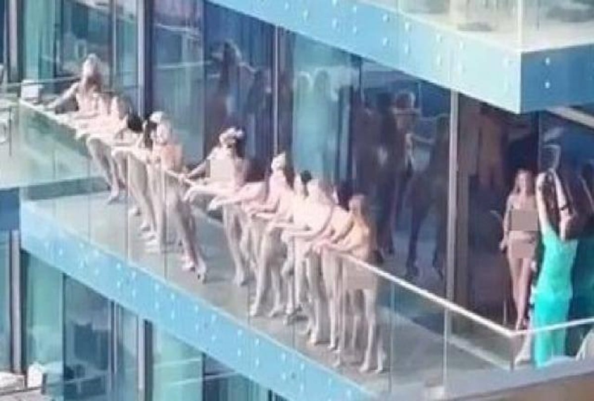 UAE Update : Group of women strip naked to pose on balcony in Dubai  arrested