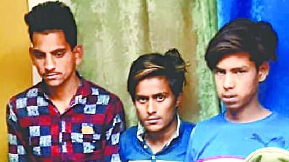 Three miscreants who robbed Champaran youth arrested