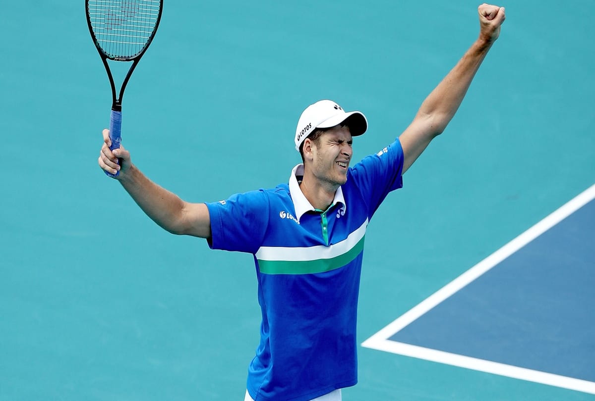 Hubert Hurkacz beats Italian teen Jannik Sinner to win Miami Open