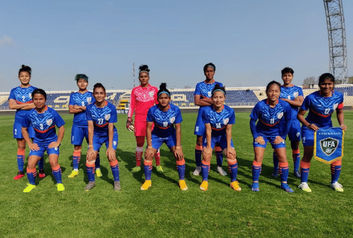 Indian Women football Team concede to lose to Uzbekistan in friendly match