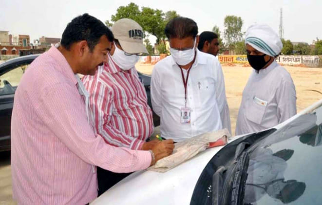 Land of crores of Johar was captured