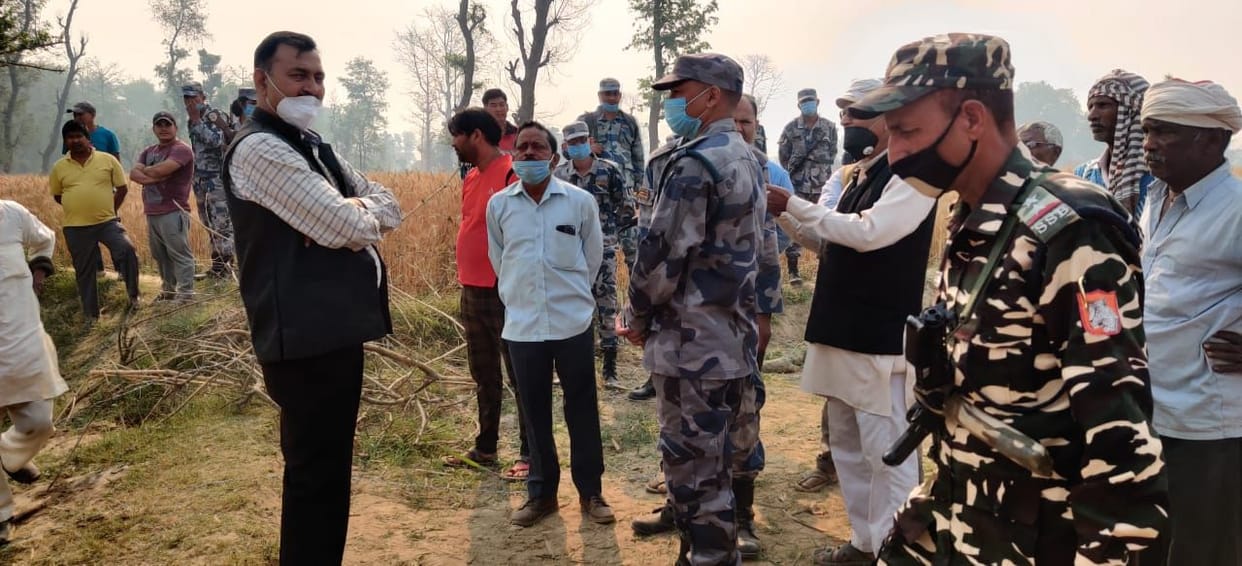 Administration removed the encroachment.