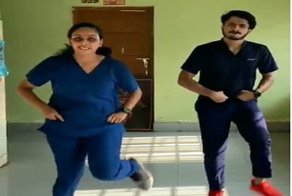 medical students of kerala dance in college corridor video viral on social media