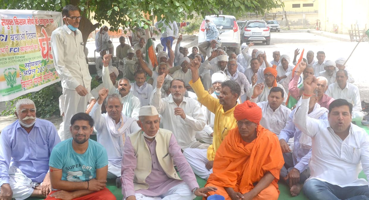 Farmers celebrated FCI Save Day
