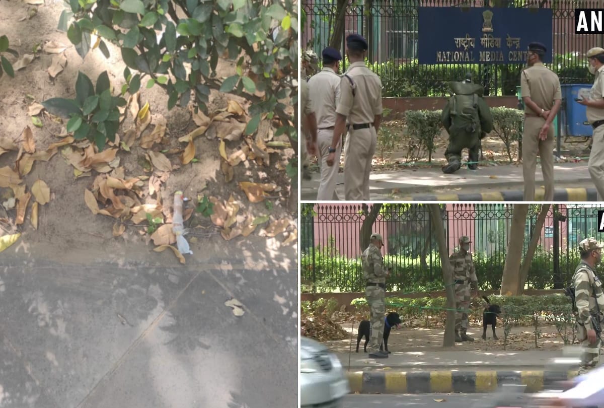 Delhi suspicious object found near national media centre police and dog squad on spot probe on all details