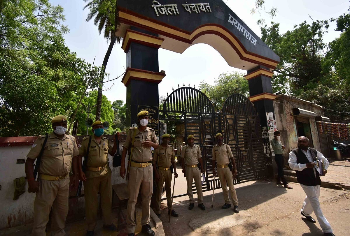 The district panchayat members were sent out, now the challenge of bringing them back