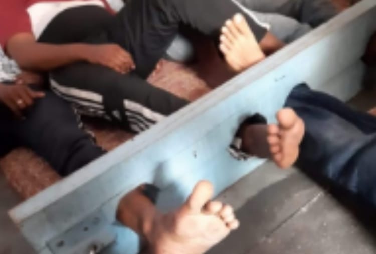 Video of Moga Police viral on Social Media
