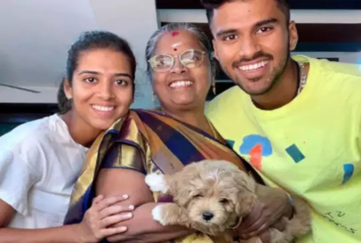 Washington Sundar named his pet dog Gabba