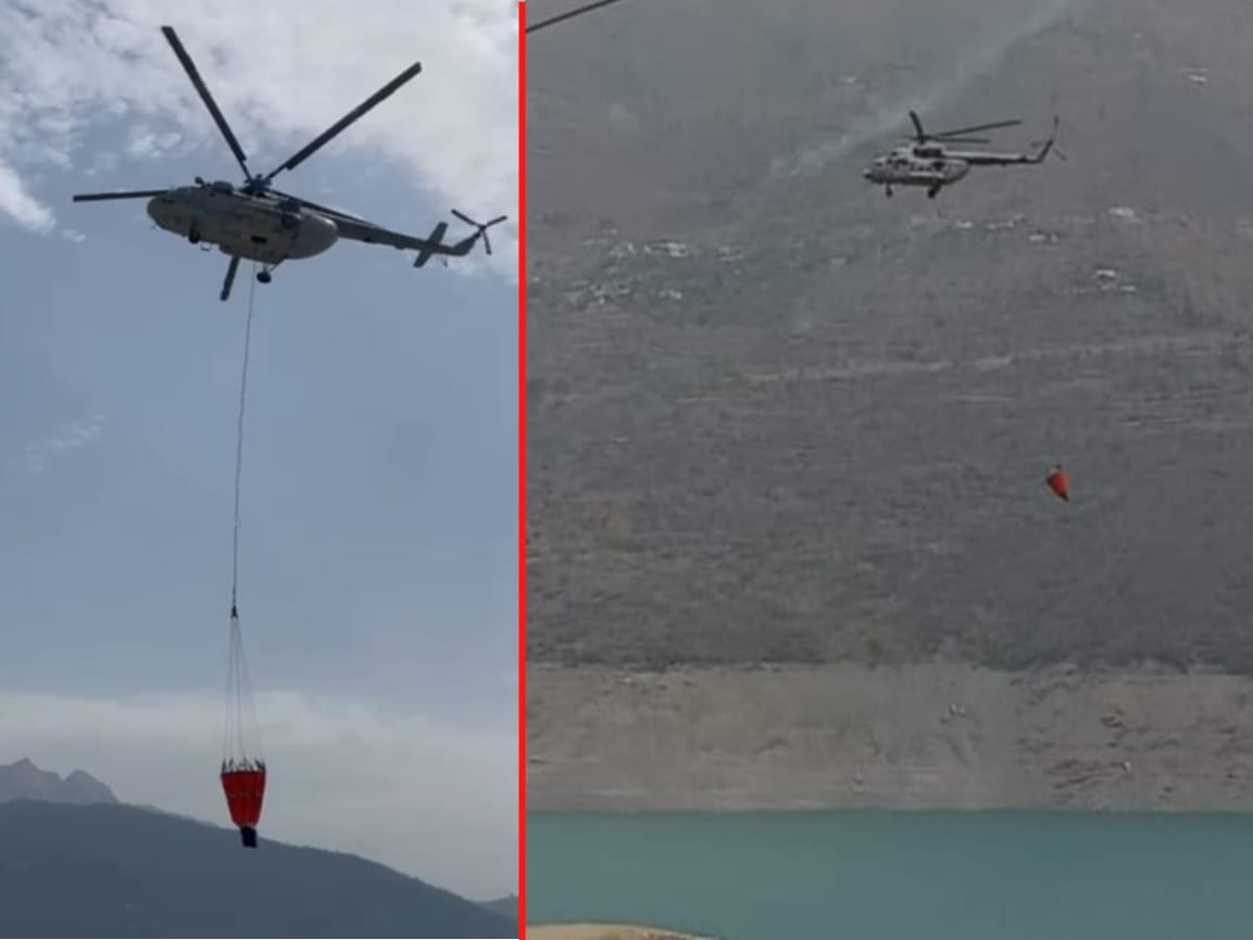 Wildfire in uttarakhand : helicopters will arrive today to overcome from increasing wildfire, watch photos
