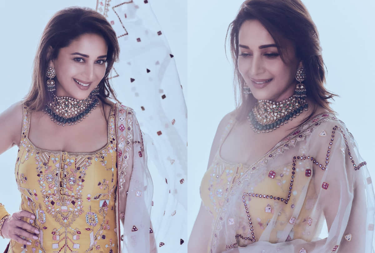 Madhuri dixit nene share throwback photo with husband Shri Ram and fans are showering love