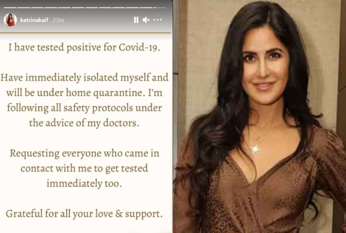 Katrina Kaif Tested Postive For Covid 19 home quarantine Herself