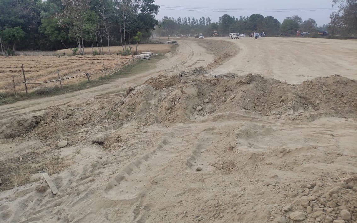 Eight months left, construction of fourlane hanging in the balance