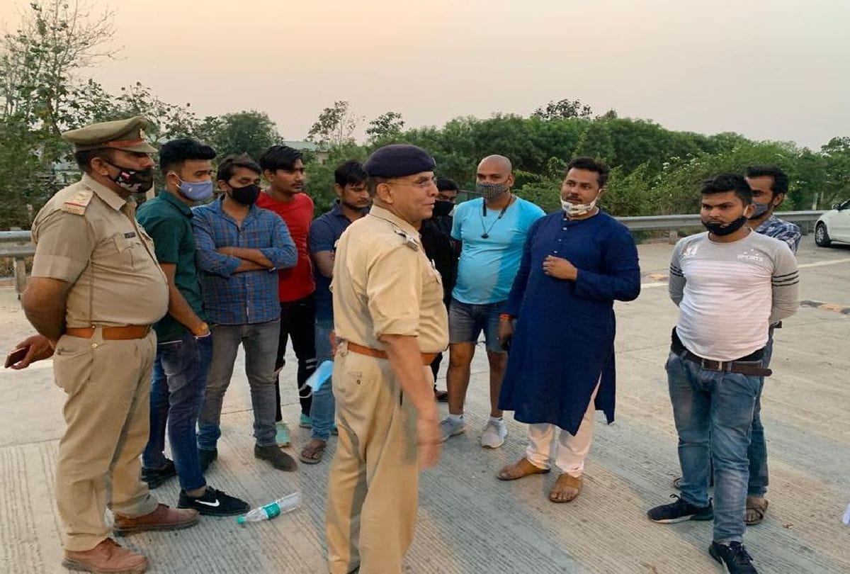 Mathura Police Active On Yamuna Expressway Bus Loot Case