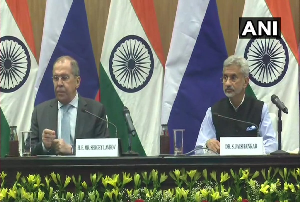 External Affairs Minister S Jaishankar Russian foreign minister Sergey Lavrov hold talks President Putin s visit partnership in nuclear space and defence sectors