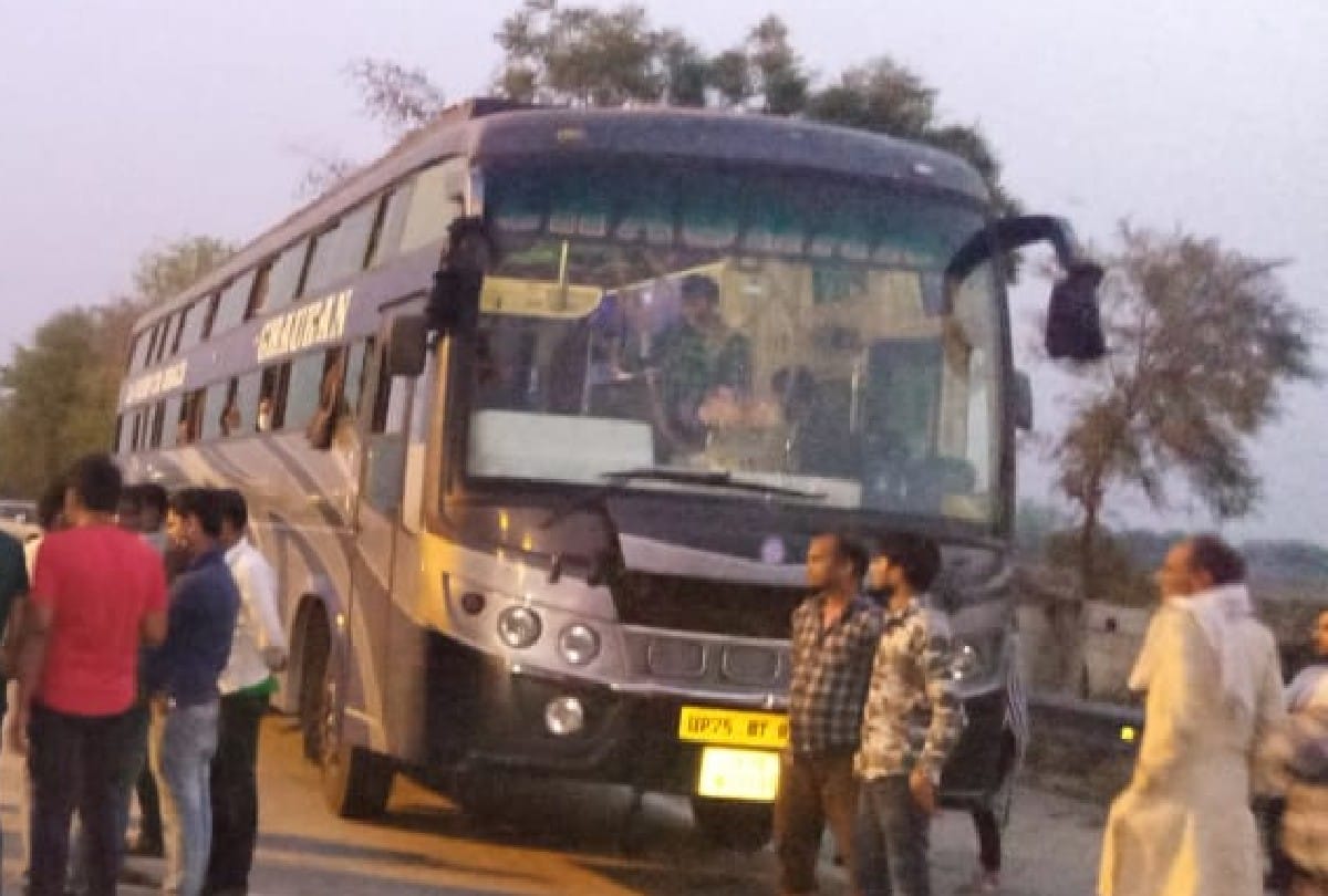 Mathura Police Active On Yamuna Expressway Bus Loot Case