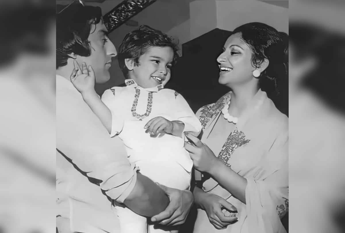 saif ali khan childhood photo shared by sister saba ali khan with Sharmila Tagore and Mansoor Pataudi