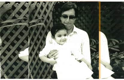 saif ali khan childhood photo shared by sister saba ali khan with Sharmila Tagore and Mansoor Pataudi