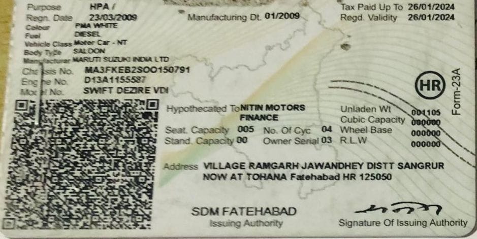 Fraud in making RC running for a decade in SDM office