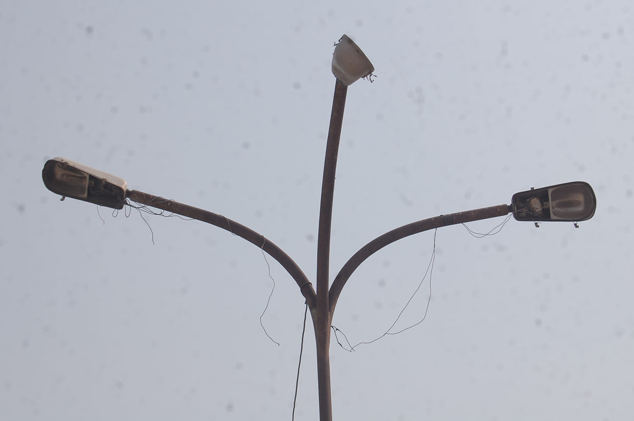 Most of the city's street lights deteriorated in Kaithal