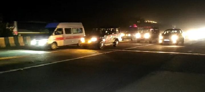 Police convoy took fuel to jewar