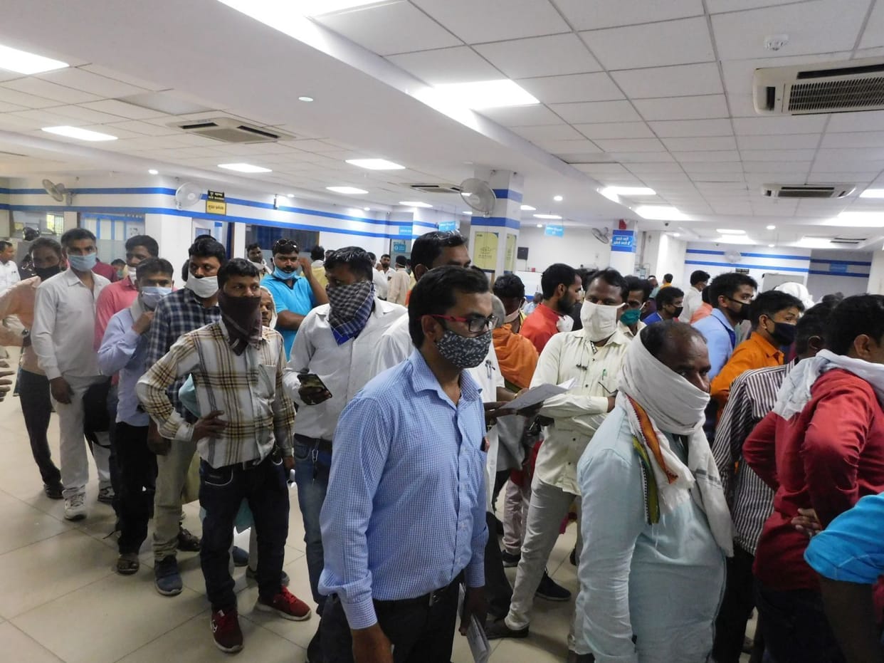 Objection to deposit challan in banks