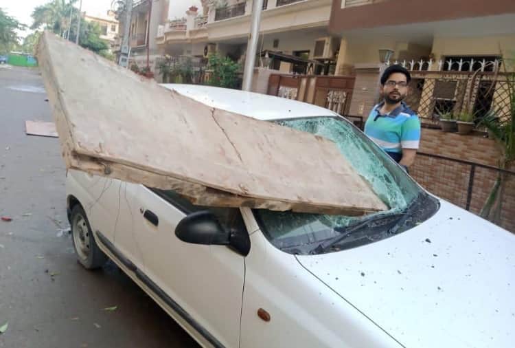 Thunderstorm And Rain in Chandigarh 