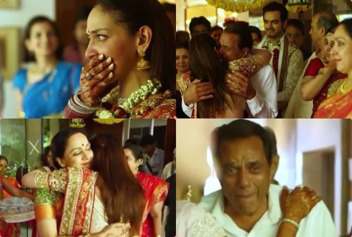 Happy Birthday Esha Deol: when Dharmendra CRYING BADLY at Esha Deol's wedding