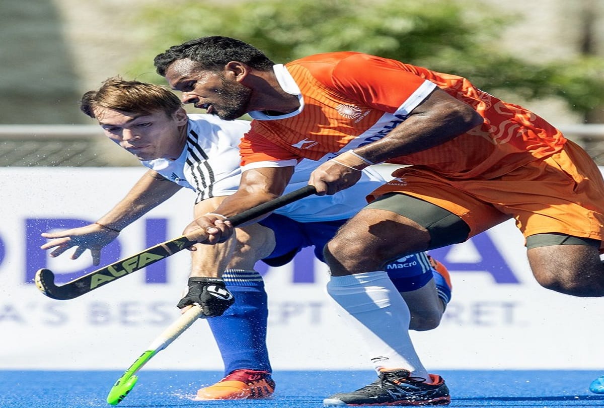 Indian hockey team beat Argentina by 4-3 Nilakanta Sharma Harmanpreet Singh Harmanpreet Singh Varun Kumar were the goal scorers