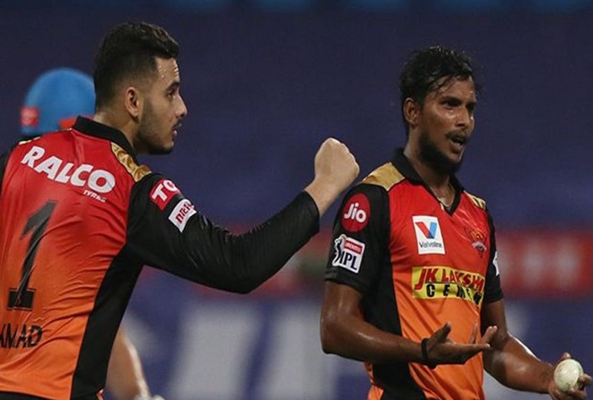 Sunrisers Hyderabad bowler T natarajan said MS Dhoni asked me to bowl slow boucer during IPL 2020