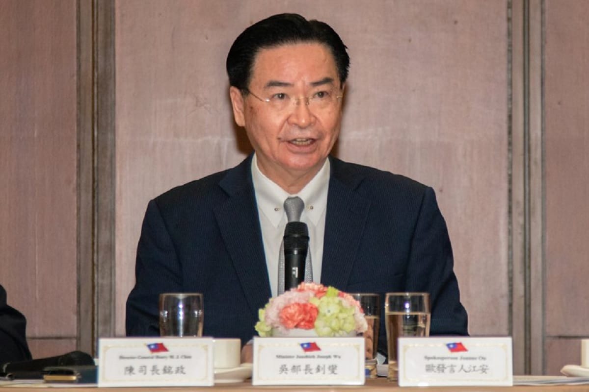 Taiwanese Foreign Minister Wu said India is a rising power it is rising rapidly