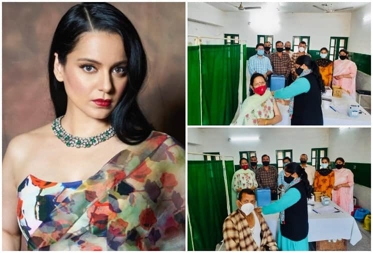 Kangana Ranaut Trolled After Sharing Photos of Parents taking Second Shot of Covid Vaccine