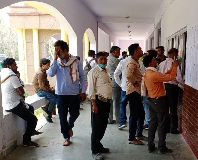 310 candidate in field for jaila panchayat post