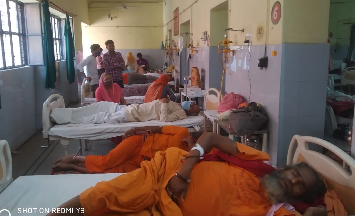 85 newly infected including three children in the district