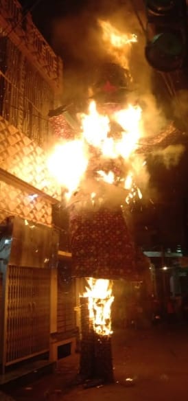 Egotistic Ravan's end as soon as Shriram's arrow hits the navel